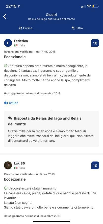 Relais Del Lago E Relais Del Monte Filettole Dış mekan fotoğraf